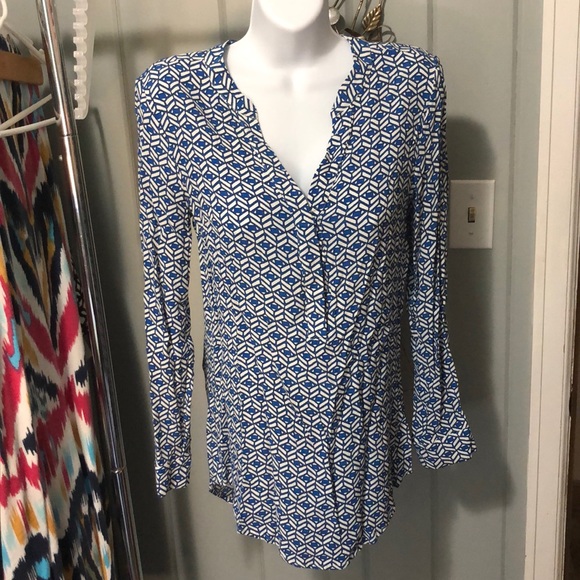 Market & Spruce Tops - Stitch Fix Market Spruce blue blouse size XS